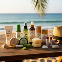 Kit natural de vacaciones: 10 básicos para piel y pelo
