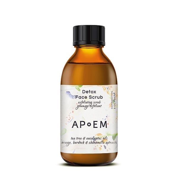 Apoem Exfoliante Facial Detox Face Scrub con Arbol de Te y Eucalipto 150ml