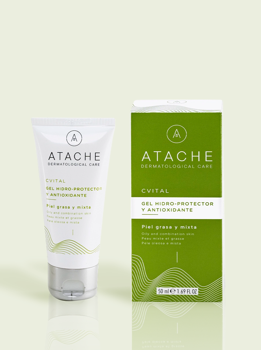 Atache CVITAL Gel Facial Hidratante y Antioxidante