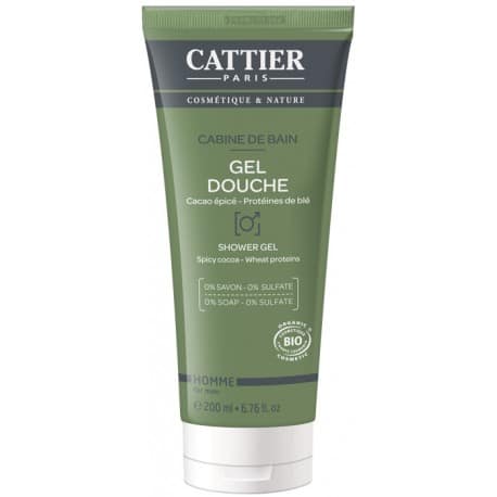 Cattier Champú y Gel de Ducha para Hombre. 200ml