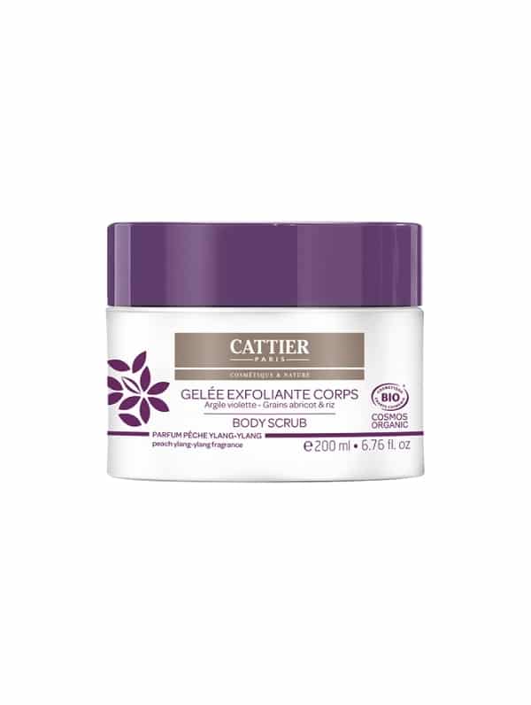 Cattier Gel Exfoliante Corporal con Arcilla Purpura 200ml