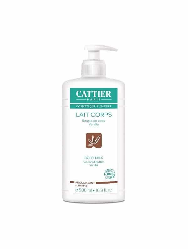 Cattier Leche Corporal Suavizante con Manteca de Coco y Vainilla 500ml
