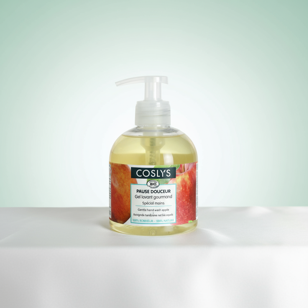 Coslys Jabón de Manos en Crema con Manzana Francesa BIO 300ml