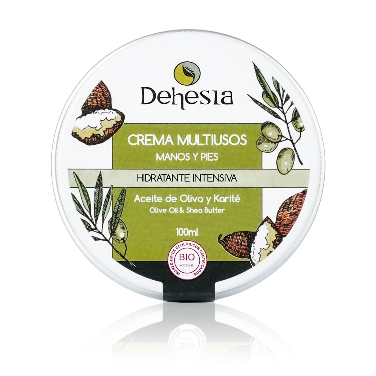 Dehesia Crema Multiusos Manos-Pies BIO con Aceite de Oliva y Karité 100ml