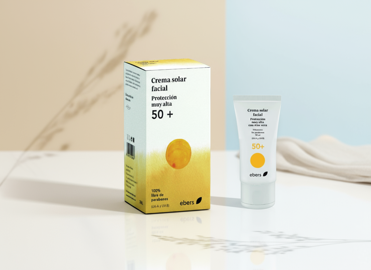 Ebers Crema Solar Facial 50 Plus 50ML