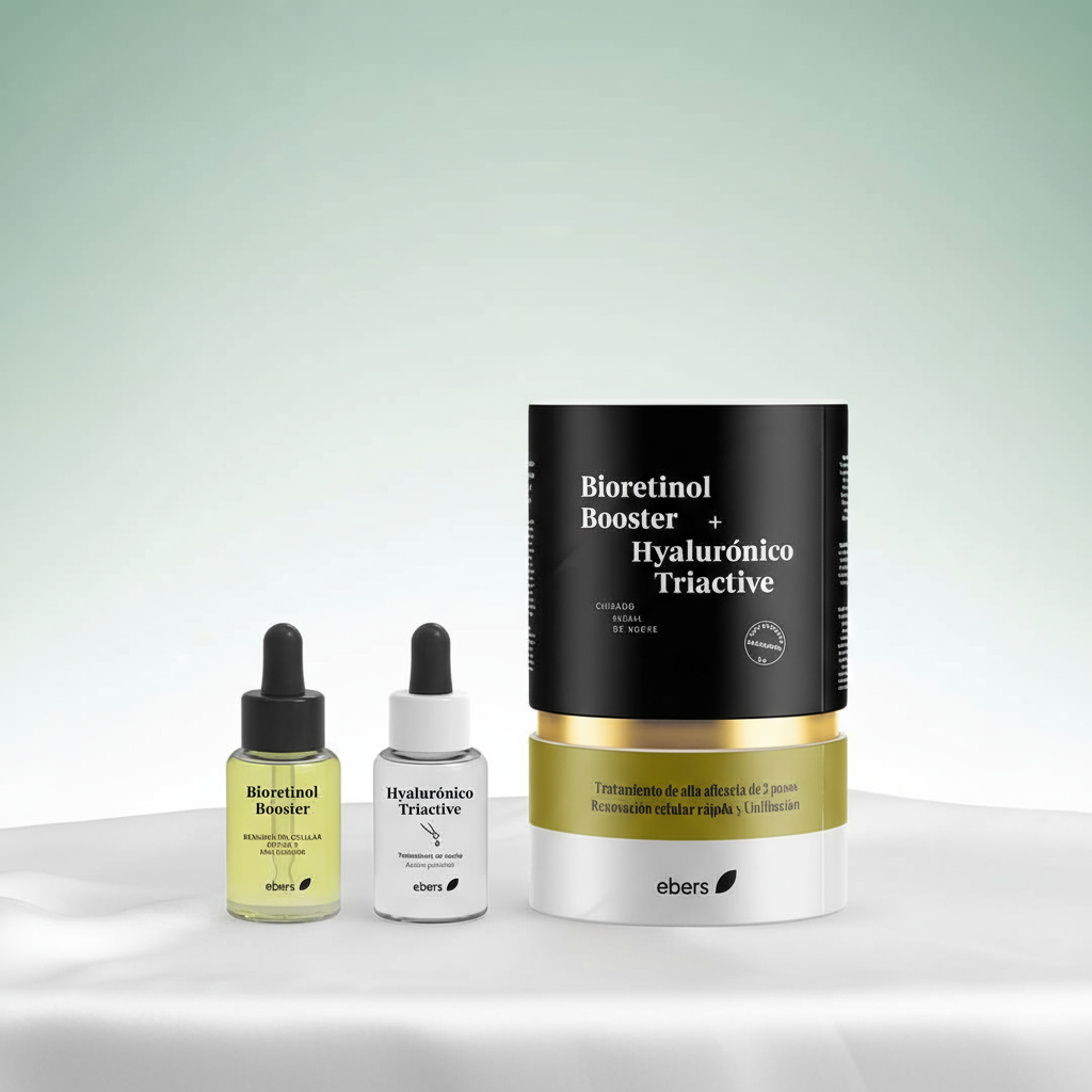 Ebers Tratamiento Unificación y Renovación celular rápida: Bioretinol Booster + Hyalurónico Triactive