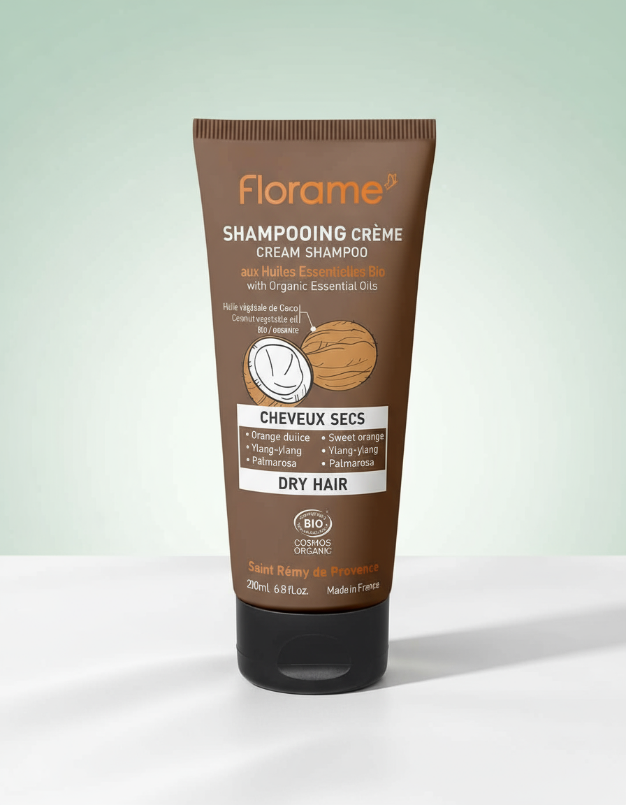 Florame Champú en Crema para Cabello Seco sin Sulfatos 200ml