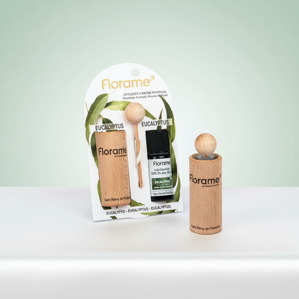 Florame Difusor Provenzal + Aceite Esencial Eucalipto