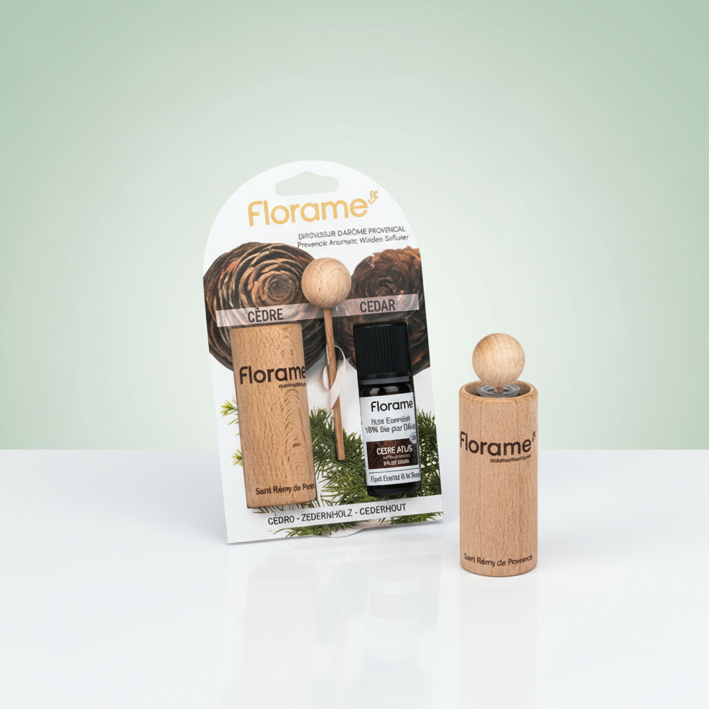 Florame Difusor Provenzal + Aceite Esencial de Cedro