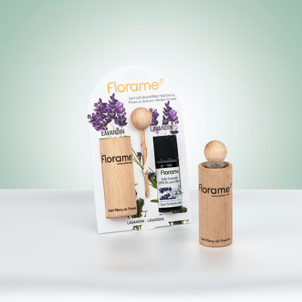 Florame Difusor Provenzal + Aceite Esencial de Lavanda