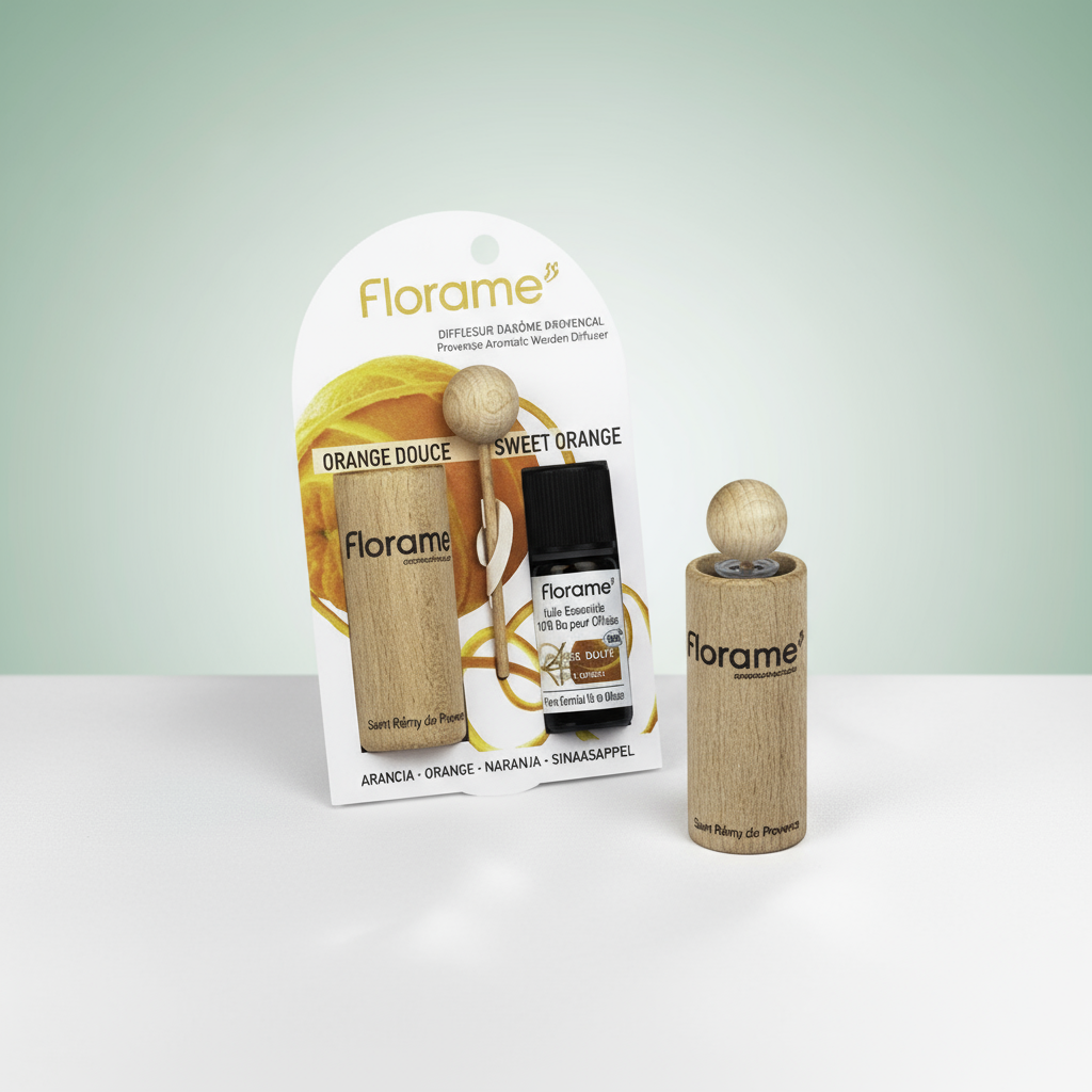 Florame Difusor Provenzal + Aceite Esencial de Naranja