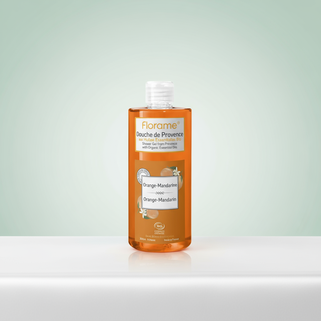 Florame Gel de Ducha con Mandarina y Naranja BIO 500ml