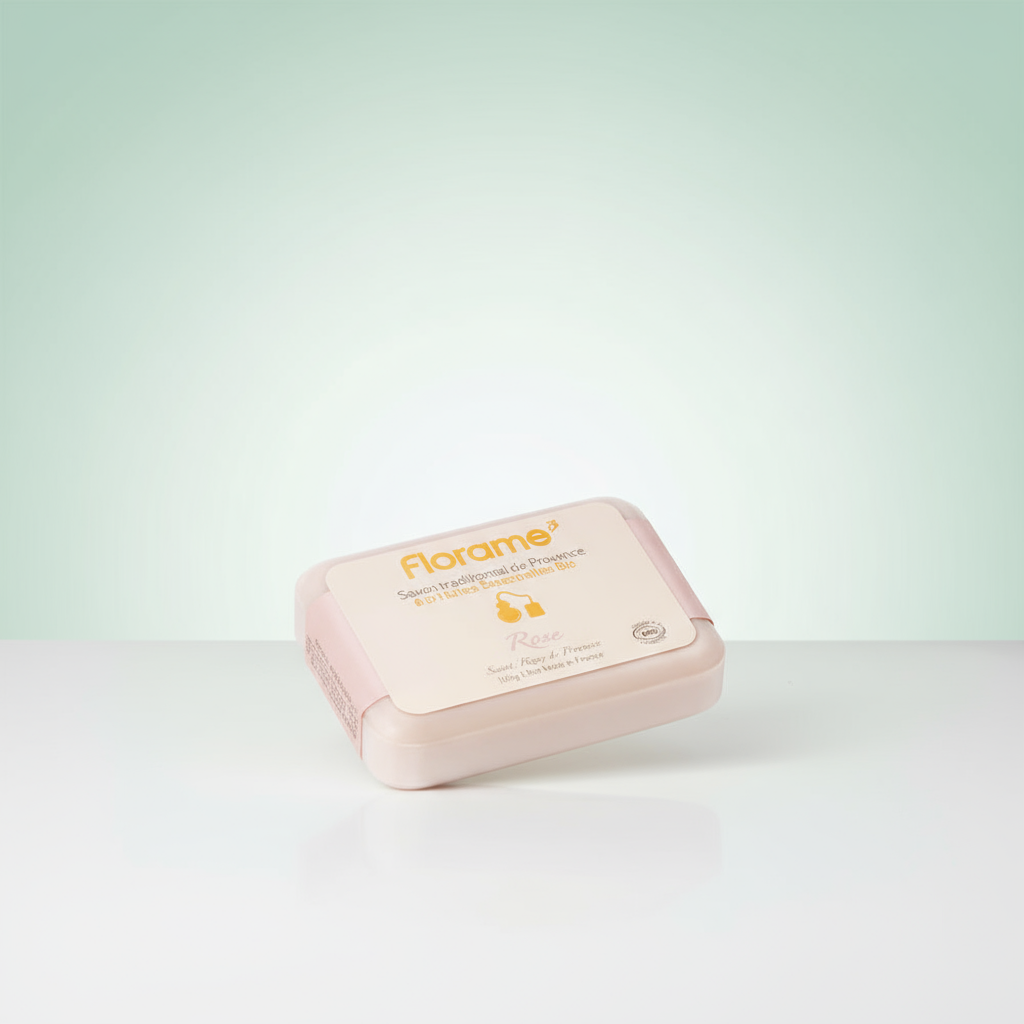 Florame Jabón Tradicional Provenzal de Rosa 100g