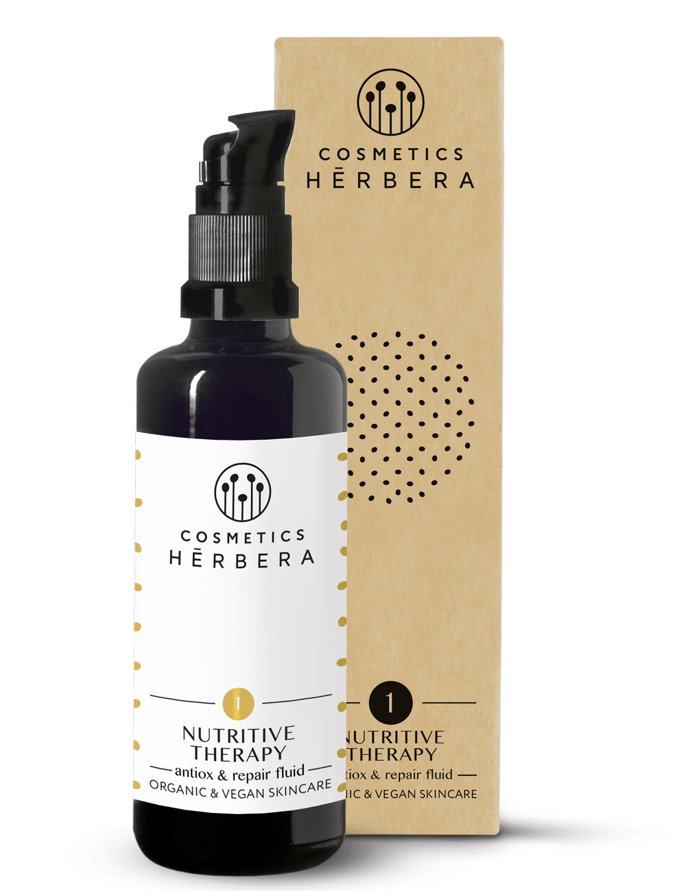 Herbera Nutritive Therapy (Fluido Facial de Argán y Aguacate) para Piel Seca 50ml