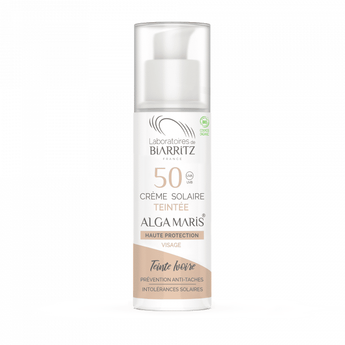 Laboratoires de Biarritz Crema Solar Facial Color Marfil SPF50 50ml