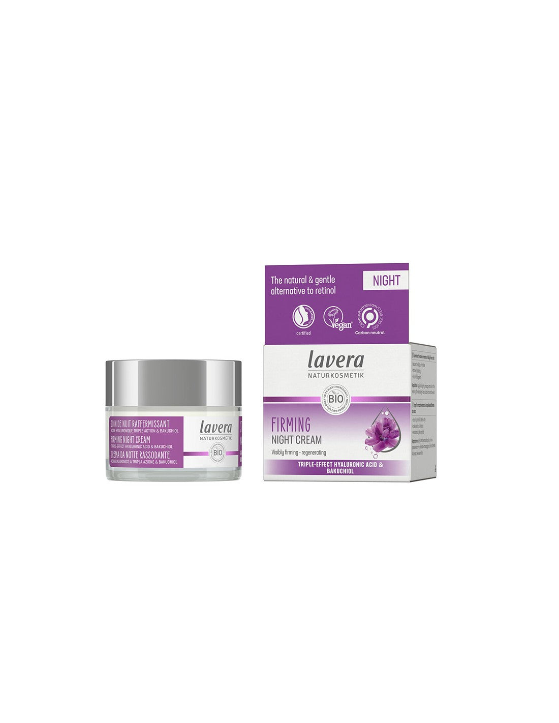Lavera Crema de Noche Reafirmante 50ml