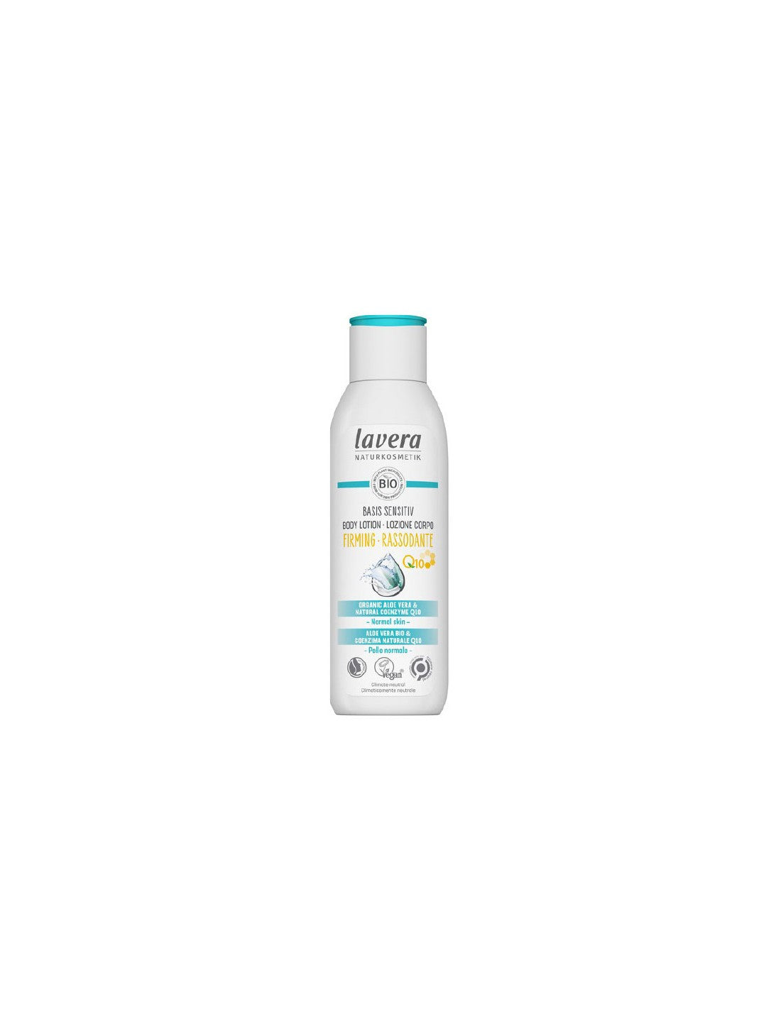 Lavera Loción Corporal Reafirmante Q10 Basis Sensitiv 250ml