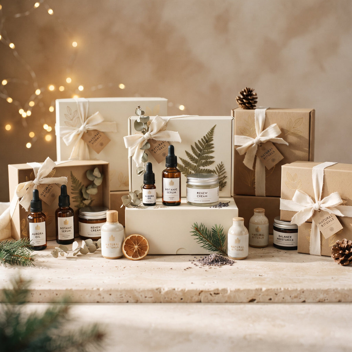 Sets de cosmética natural para regalar en Navidad