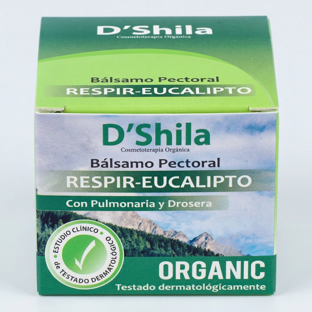 D'Shila Bálsamo Pectoral 50ml - DSHILA - cosmética