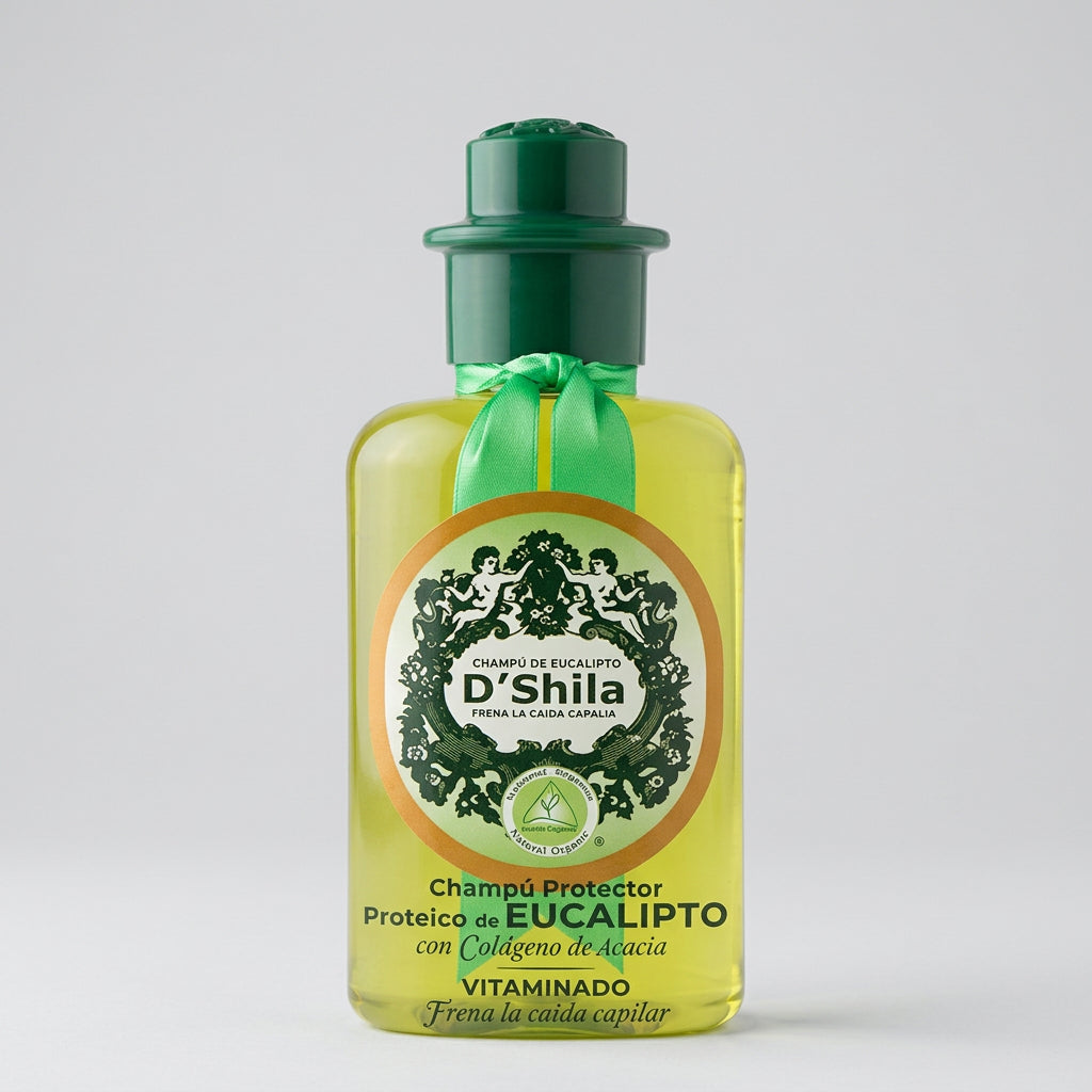 D'Shila Champú de Eucalipto Fortalecedor 300ml - DSHILA - cosmética