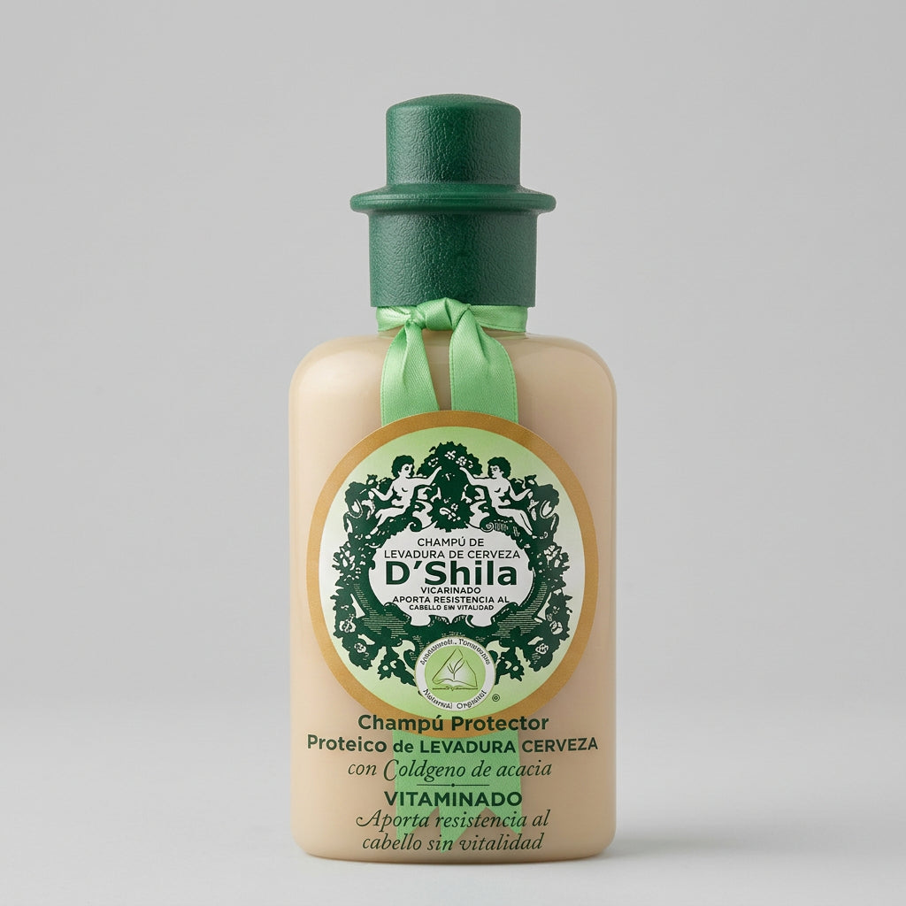D'Shila Champú de Levadura de Cerveza 300ml - DSHILA - cosmética