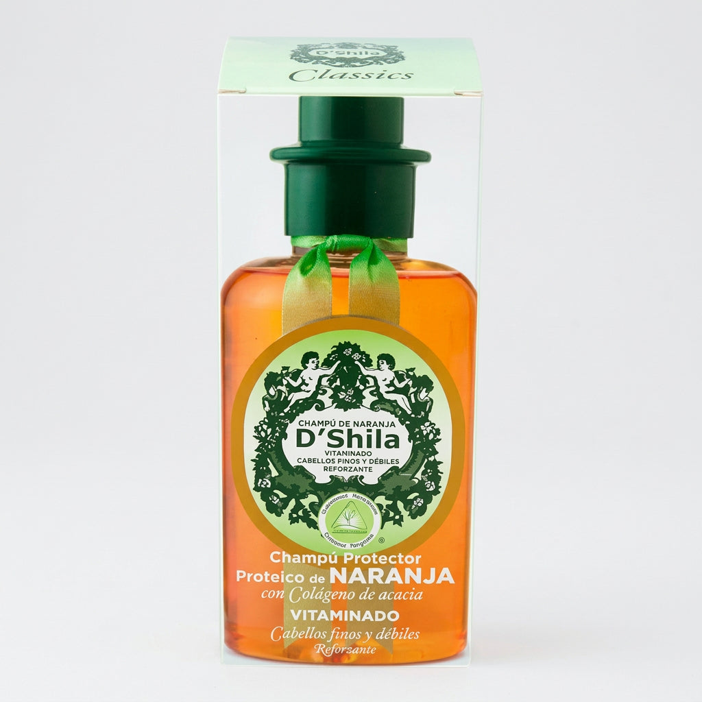 D'Shila Champú de Naranja para Cabello Fino 300ml - DSHILA - cosmética