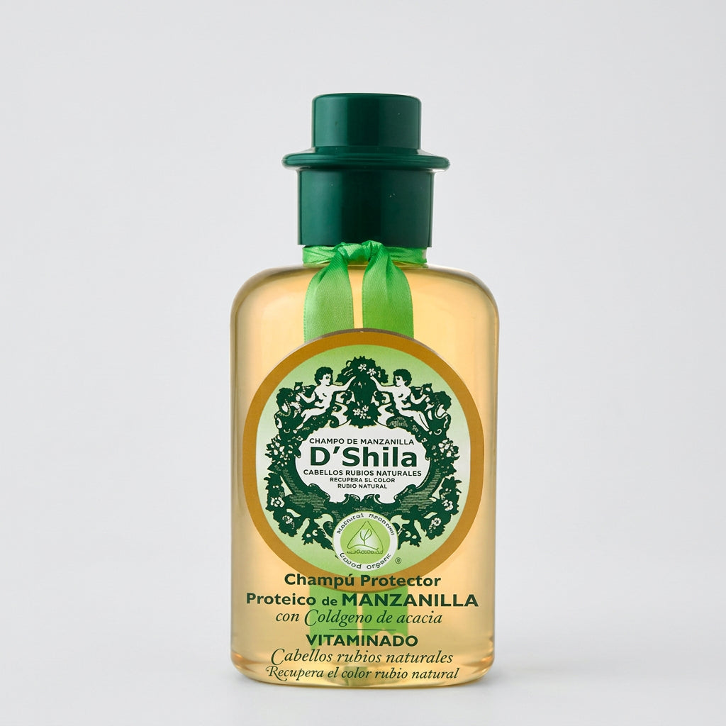 D'Shila Champú de Manzanilla para Cabello Rubio 300ml - DSHILA - cosmética