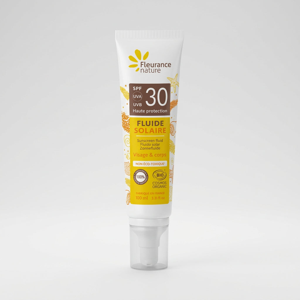 Fleurance Nature Fluido Solar SPF30 100ml - FLEURANCE NATURE - cosmética natural