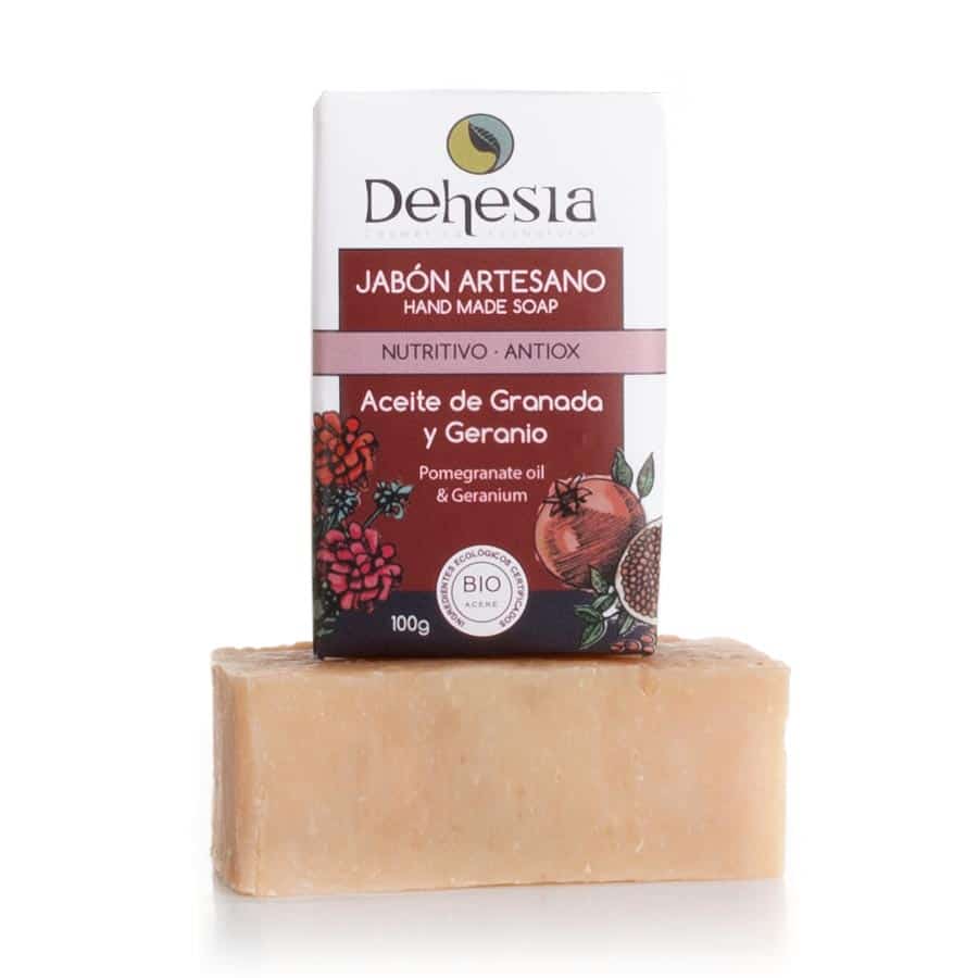 Dehesia Jabón Artesano Antioxidante BIO con Granada y Geranio 100gr