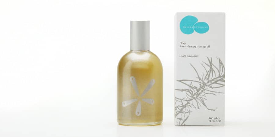 Fragancies del Montseny Flexy - Aceite de masaje aromaterapéutico 100ml