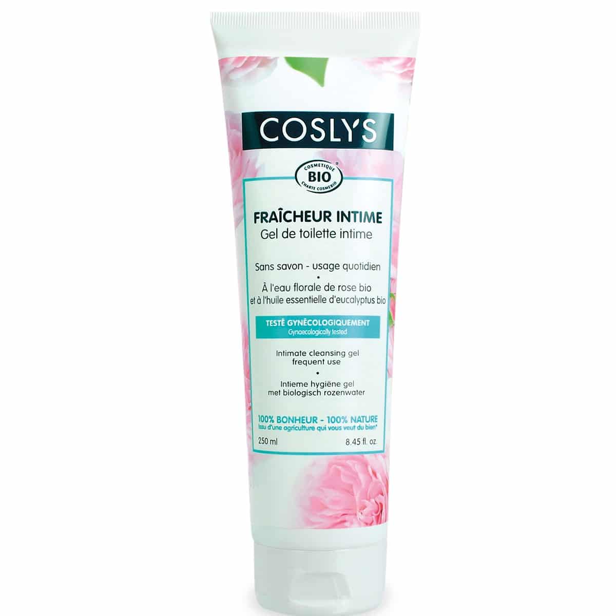 Coslys Gel Intimo con Agua Floral de Rosas BIO 250ml