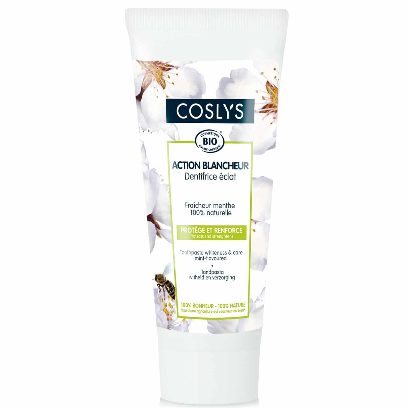 Coslys Dentífrico Blanqueador con Propoleo y Menta Fresca 75ml