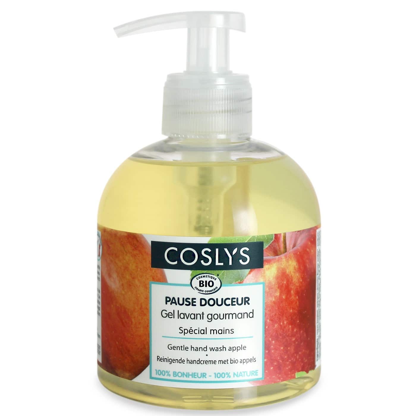 Coslys Jabón de Manos en Crema con Manzana Francesa BIO 300ml