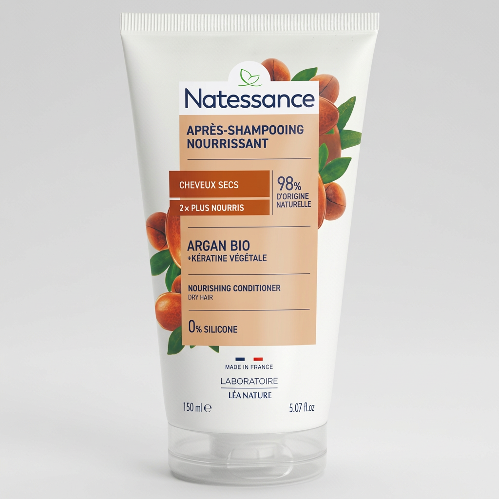 Natessance Acondicionador de Argán Nutritivo 150ml - NATESSANCE - cosmética