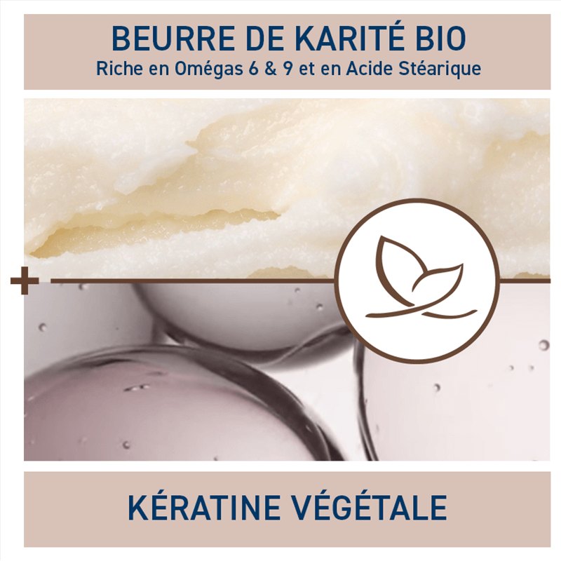 Natessance Champú de Karité Ultranutritivo 250ml - NATESSANCE - cosmética