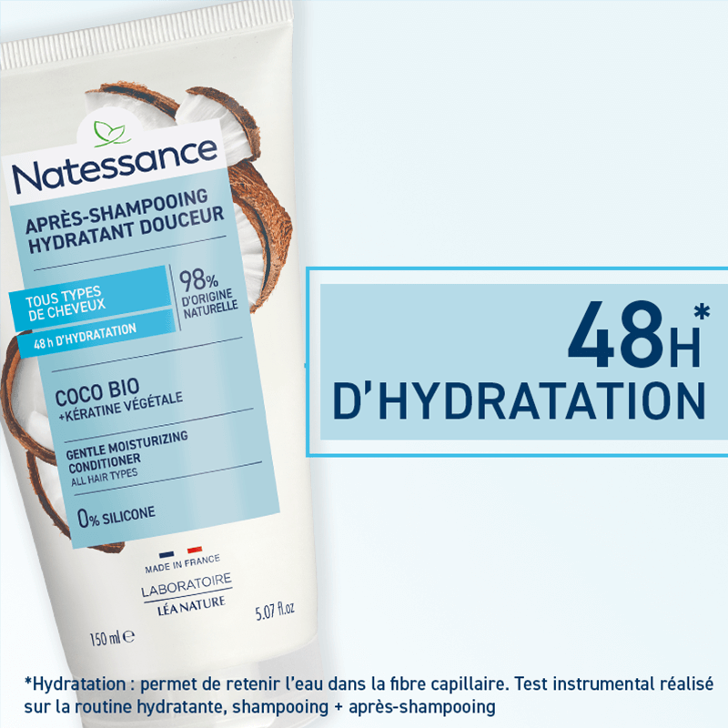 Natessance Acondicionador de Coco Extra Suave 150ml - NATESSANCE - cosmética
