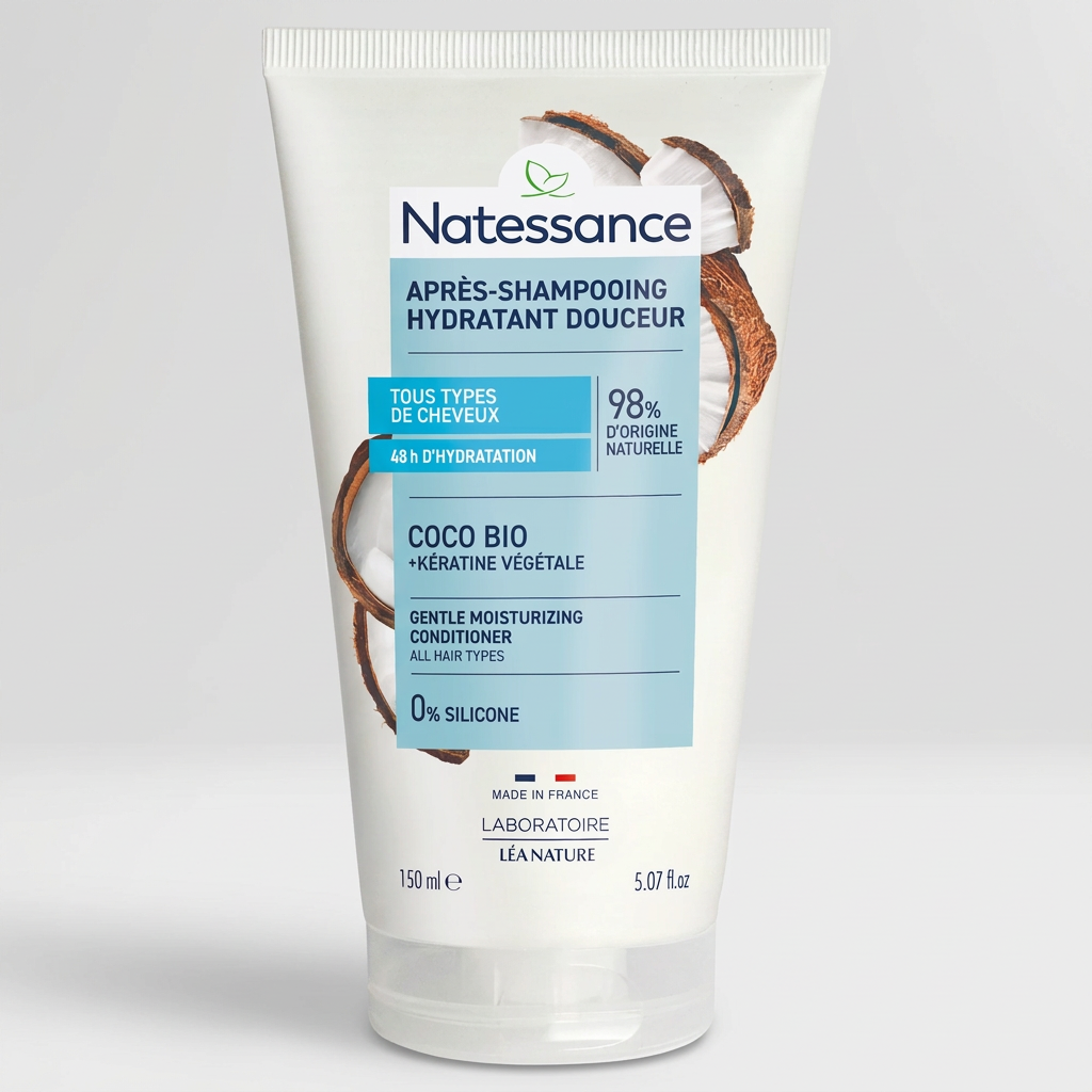 Natessance Acondicionador de Coco Extra Suave 150ml - NATESSANCE - cosmética