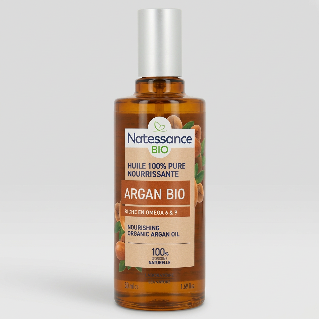 Natessance Aceite de Argán Ecológico 50ml - NATESSANCE - cosmética