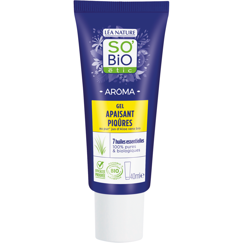 SO'BiO étic Gel Refrescante Post-Picaduras de Aloe Vera 40ml - SO'BIO ETIC - cosmética natural