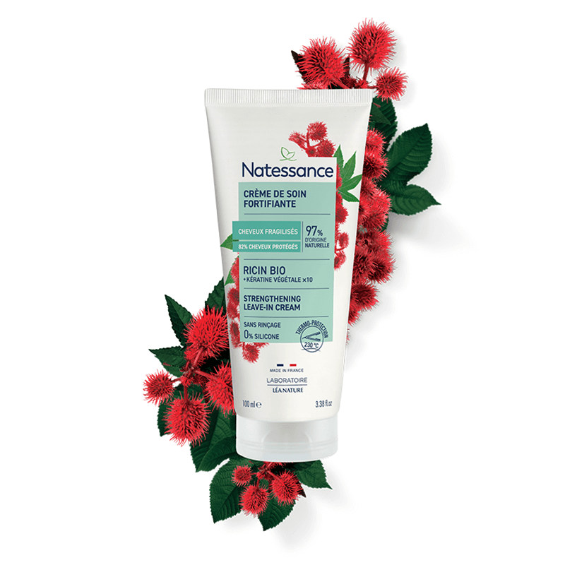 Natessance Crema Capilar de Ricino sin Aclarado 100ml - NATESSANCE - cosmética