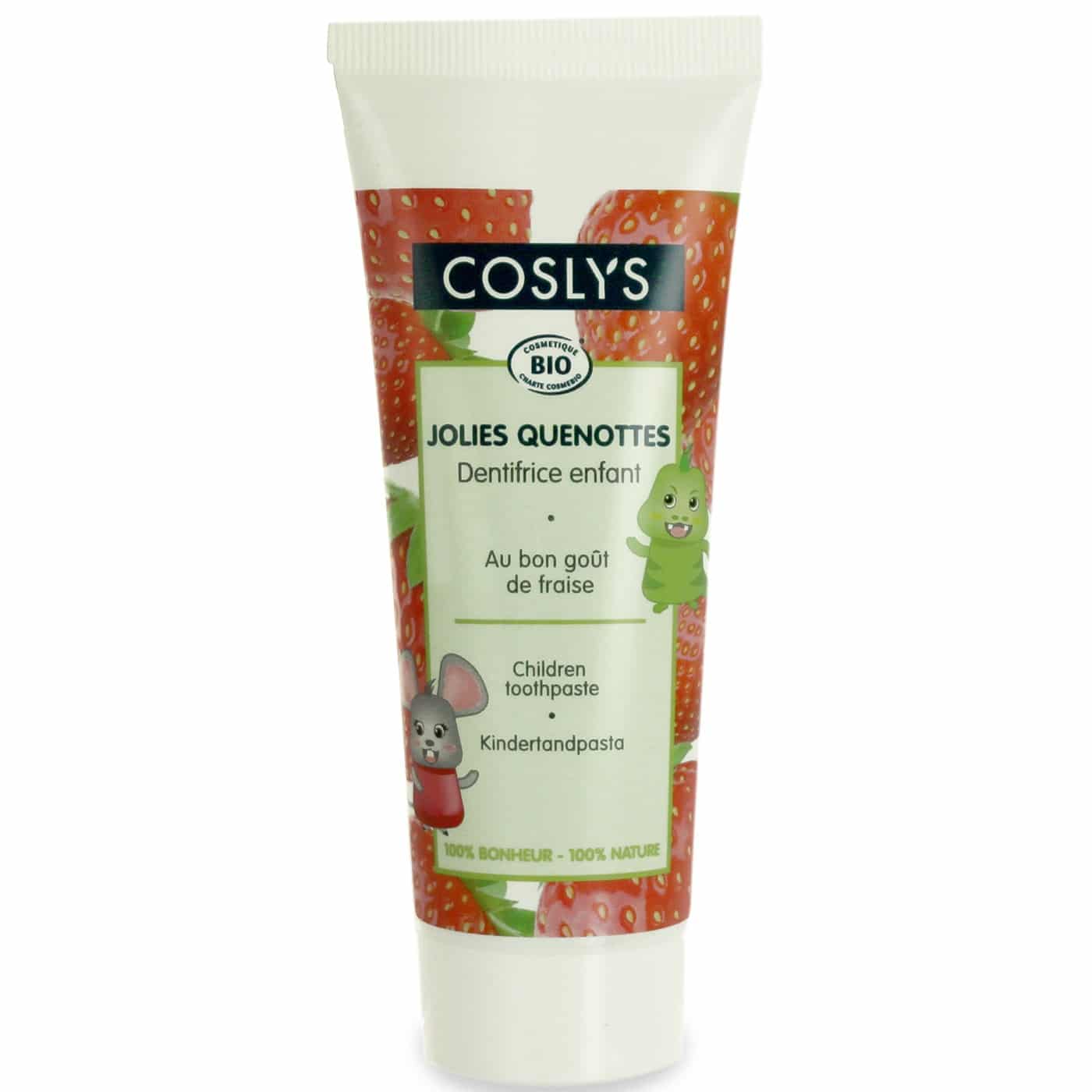 Coslys Dentífrico Infantil con Fresas BIO 50ml