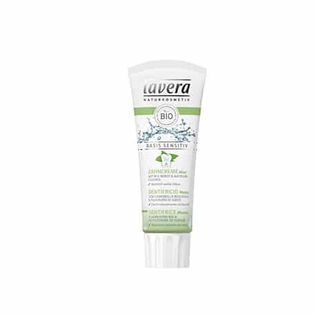 Lavera Dentífrco Cuidado Completo Menta Fluor Basis Sensitiv 75ml