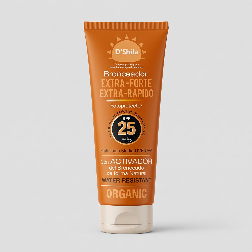 D'Shila Protector Solar SPF25 100ml - DSHILA - cosmética