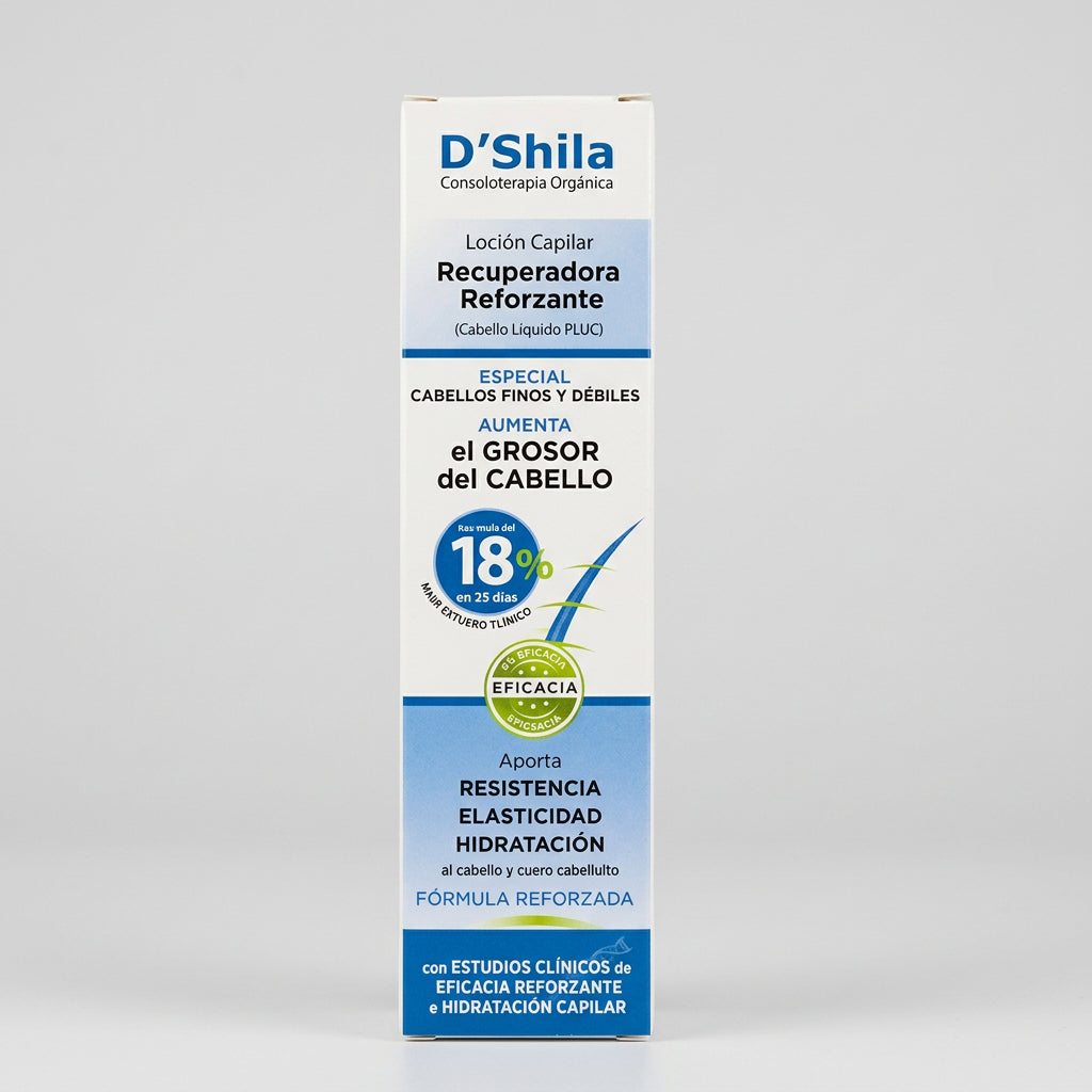 D'Shila Loción Capilar Recuperadora Reforzante 35ml - DSHILA - cosmética