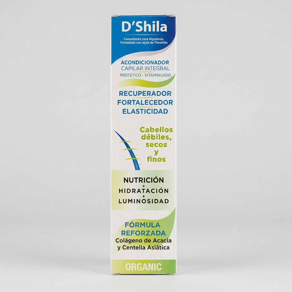 D'Shila Acondicionador Integral Recuperador 300ml - DSHILA - cosmética