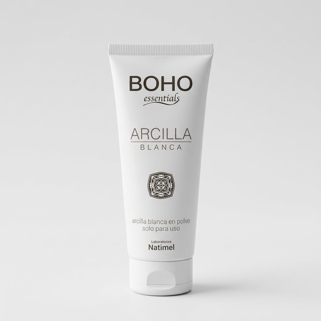 Boho Arcilla Blanca Mascarilla Facial 120g - BOHO - cosmética natural