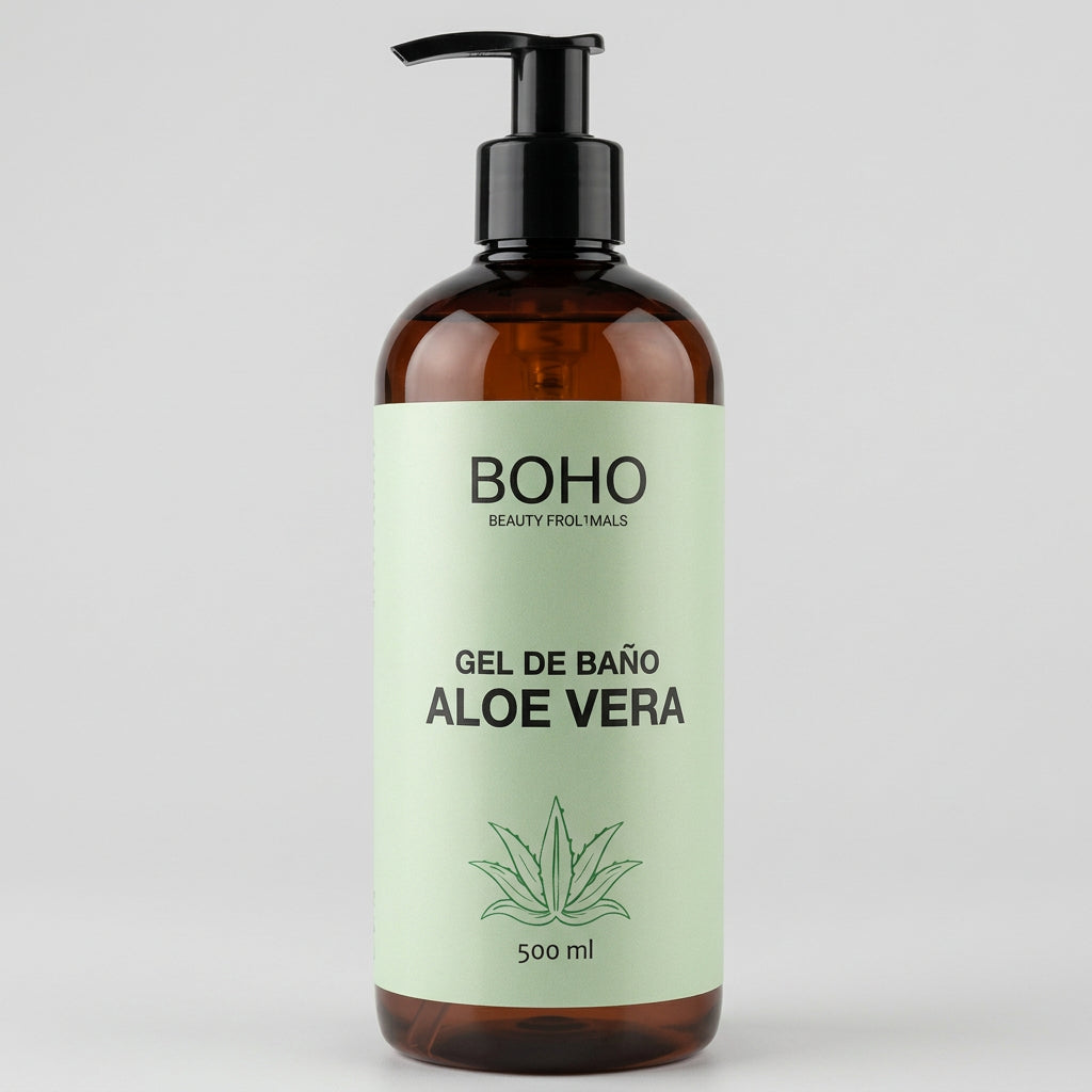 Boho Gel de Baño Aloe Vera Bio 500ml - BOHO - cosmética natural