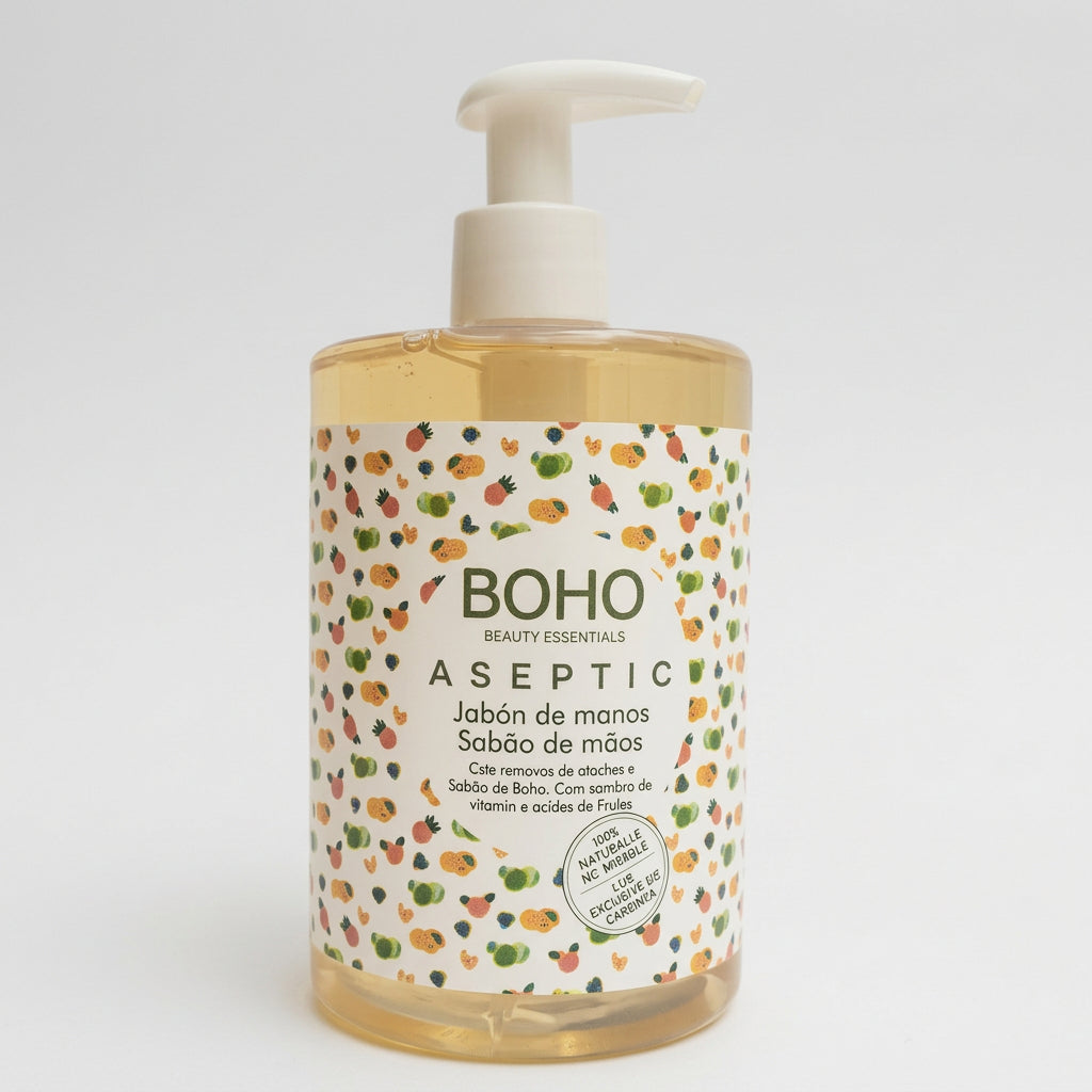 Boho Aseptic Jabón de Manos Cítricos y Menta 500ml - BOHO - cosmética natural