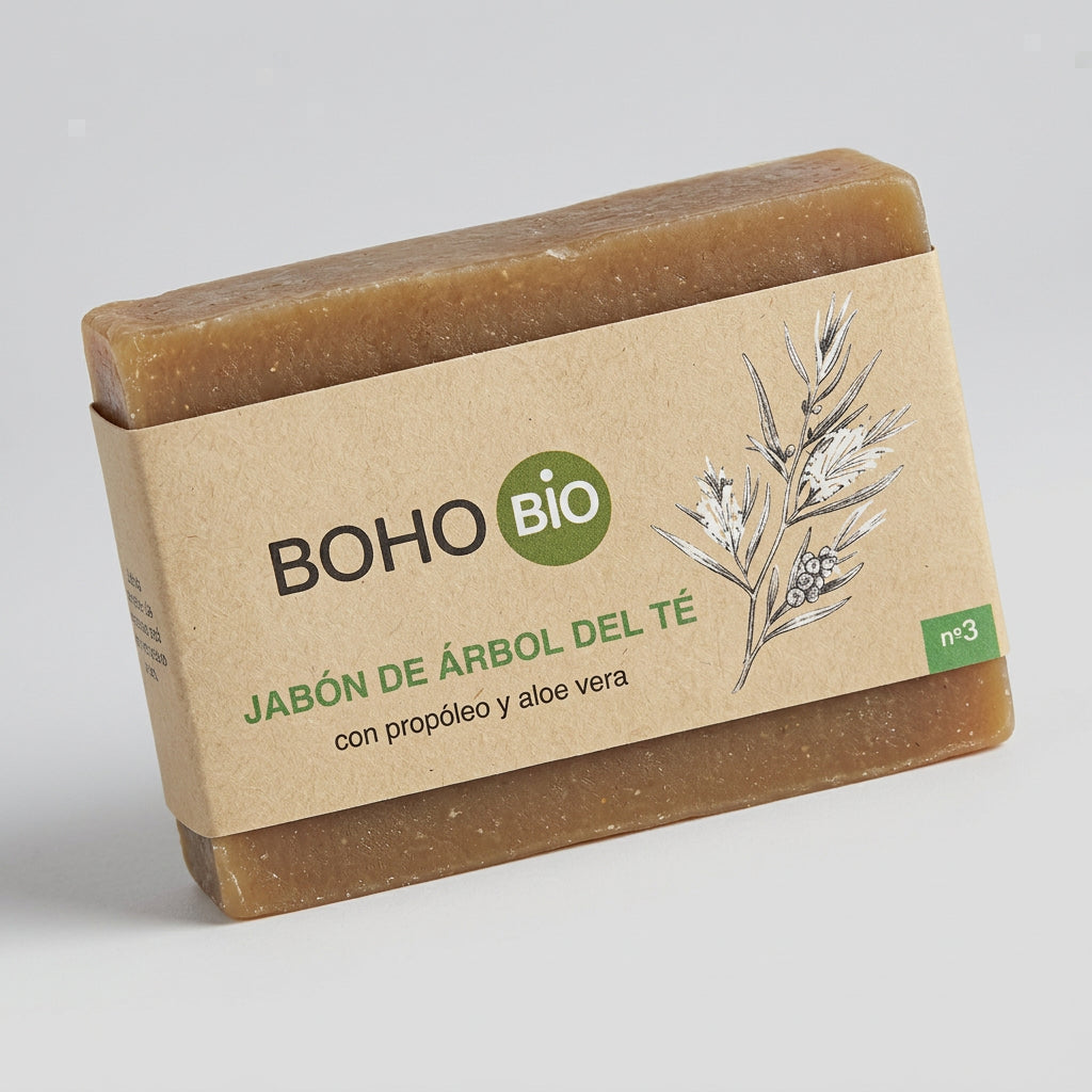 Boho Jabón de Árbol del Té Bio 100g - BOHO - cosmética natural