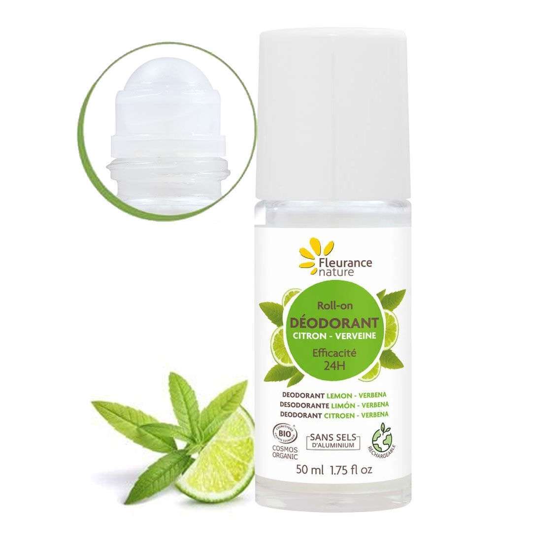 Fleurance Nature Desodorante Roll-on de Limón y Verbena 50ml - FLEURANCE NATURE - cosmética natural